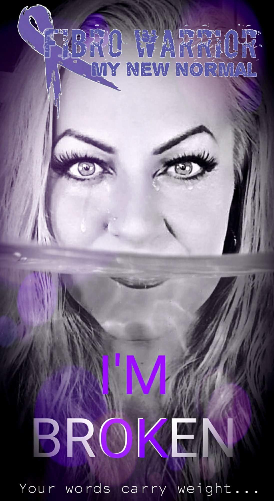 I’m BrOKen: Your Words carry weight, a PSA on Chronic illness and Depression/Suicide